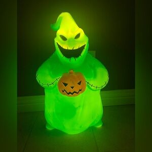 Oogie Boogie Lighted Blow Mold Halloween 23.4” Nightmare Before Christmas NWT